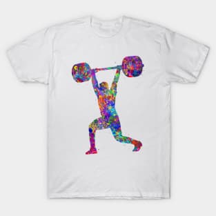 Gym Weightlifter man T-Shirt